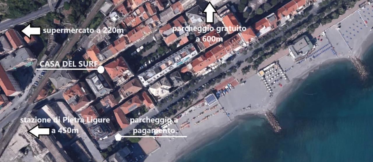 Casa Del Surf - By Ligooria Apartment Pietra Ligure Ngoại thất bức ảnh